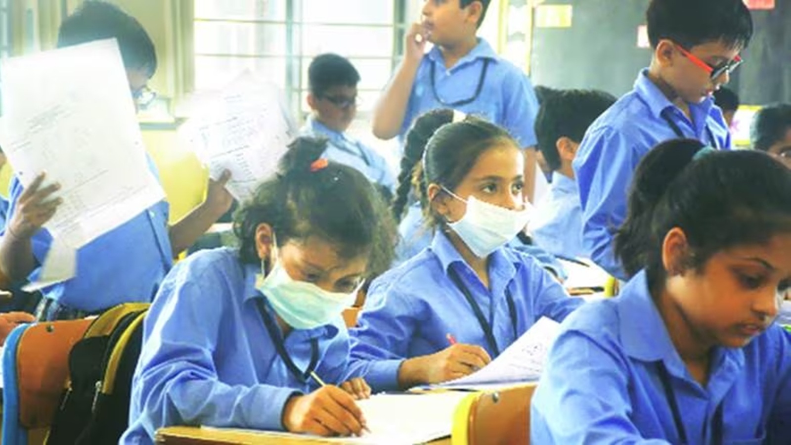 Delhi schools shut, DoE's advisory, Directorate of Education, online classes0, online classes for students, Air Quality Delhi, indian express news