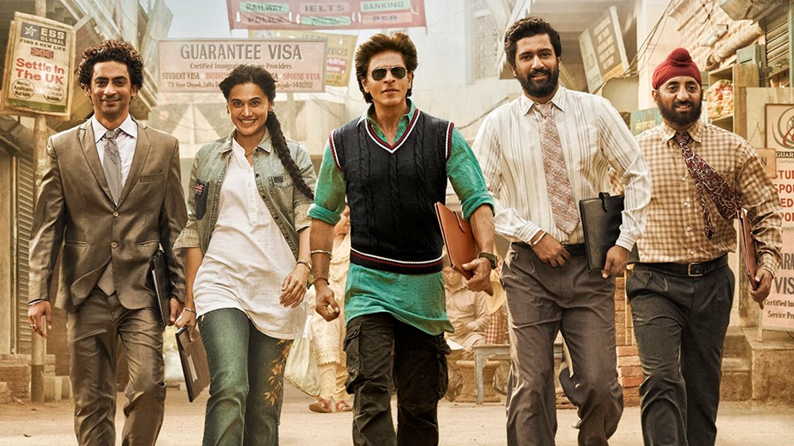 Shah Rukh Khan Unveils New Dunki Posters Featuring Rajkumar Hiranis ‘ullu Ke Patthe See Pics