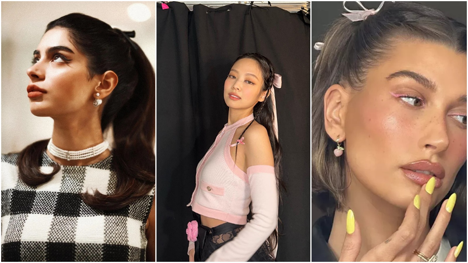 Three Tips for Wearing the Hair Ribbon Ponytail Trend - Sydne