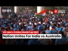 IND vs AUS Finals Today: Cricket Fever Grips India Ahead of ICC Men’s Cricket World Cup 2023 Final