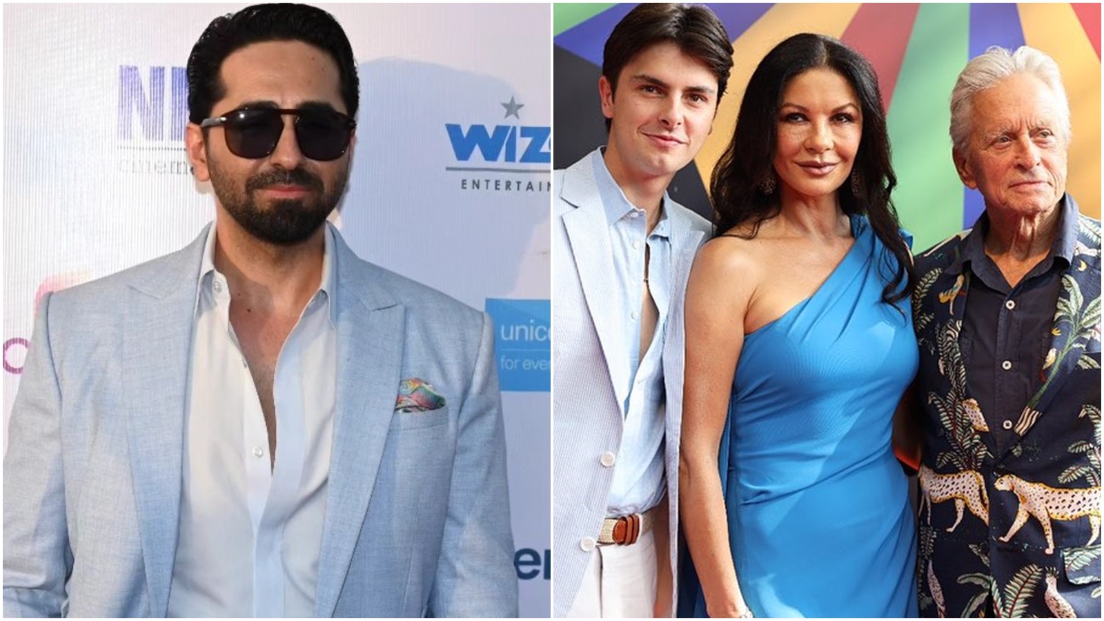 Catherine Zeta-Jones posts a new video with Michael Douglas from Goa:  'India, we love you!