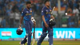 Dilshan Madushanka and Maheesh Theekshana