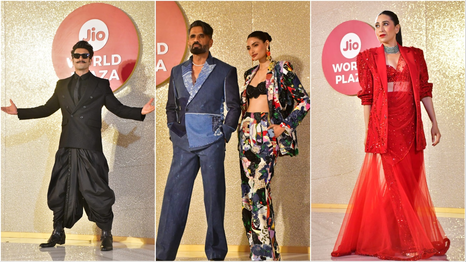 Mukesh Ambani laughs as Ranveer Singh tells 'bhabhi' Nita Ambani, 'Just  looking like a wow'. Watch highlights from Jio World Plaza event |  Bollywood News - The Indian Express