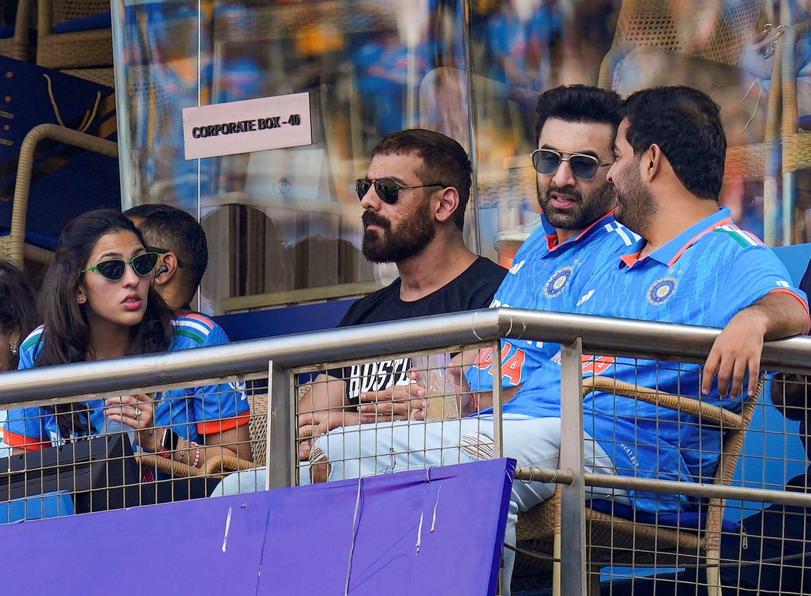 ODI World Cup 2023 IND vs NZ Semi Final: David Beckham and Sachin Tendulkar  attend India vs New Zealand semifinal