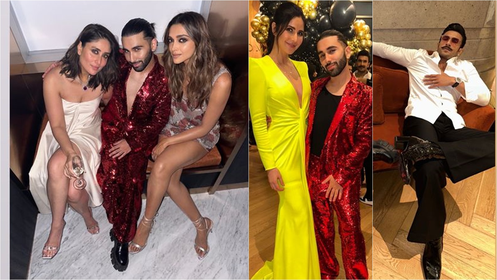 1600px x 900px - New inside photos from Shah Rukh Khan's birthday bash: Kareena Kapoor's  photo with Deepika Padukone to Katrina Kaif, Ranveer Singh and others  posing with Orry | Bollywood News - The Indian Express