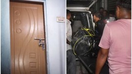 skeleton of a women, kolkata