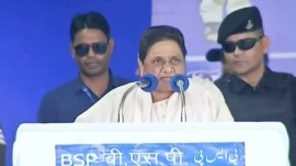 Mayawati, BSP chief Mayawati, Maya winds up poll campaign, Congress, BJP, indian express news