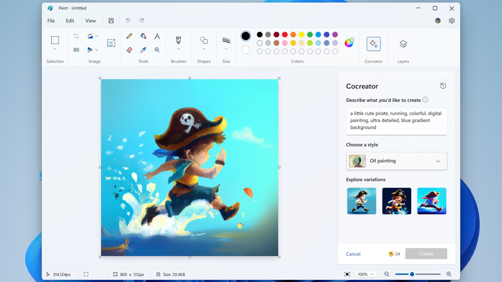 Microsoft brings OpenAI’s DALLE to Paint ‘Cocreator’ lets you