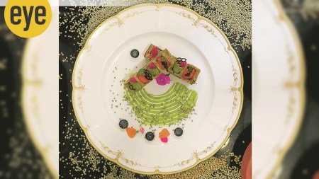 Bajra Millet Bhajji by chef Surinder Negi, Taj Palace, New Delhi (Credit: Taj Palace)