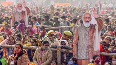 In Rajasthan, PM targets Cong: Spent 5 yrs trying to run each other out