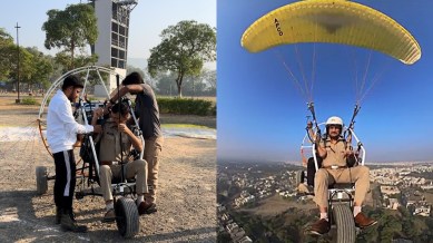gujarat police para-motoring