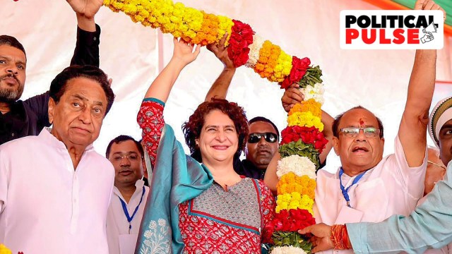 Priyanka Gandhi in Madhya Pradesh