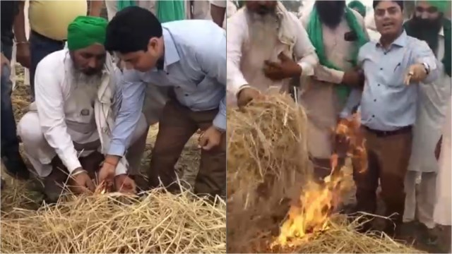 punjab stubble burning, air pollution
