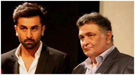 Ranbir Kapoor with Rishi Kapoor