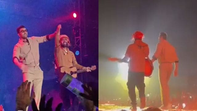 ranbir kapoor arijit singh concert