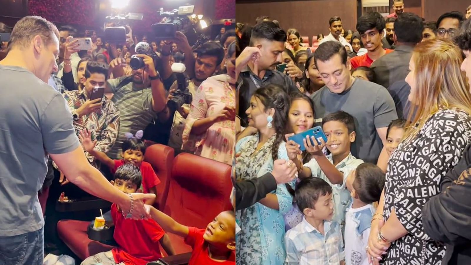 Salman Khan celebrates Children’s Day, Tiger 3 success with kids. Watch