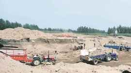 sand mining