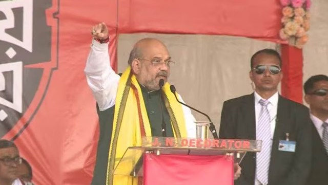 Amit Shah bengal rally, amit shah Nov 29 rally in Kolkata, BJP preparations for shah rally, Calcutta High Court, Calcutta HC nod, shah public meeting, indian express news
