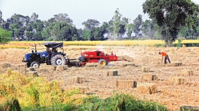 Haryana, Kaithal and Jind, haryana government, stubble burning, punjab farm fire, delhi farm fire, delhi news, India news, Indian express, Indian express India news, Indian express India