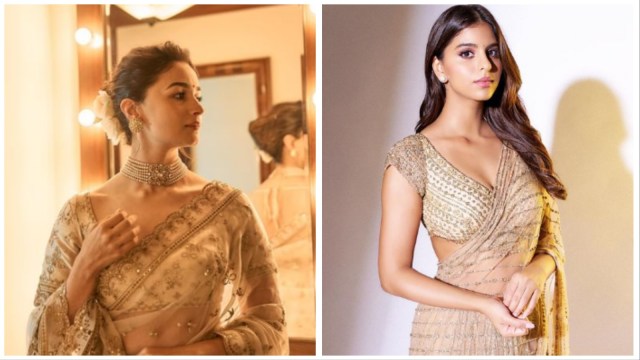 Suhana Khan lauds Alia Bhatt for re-using her wedding saree at National ...