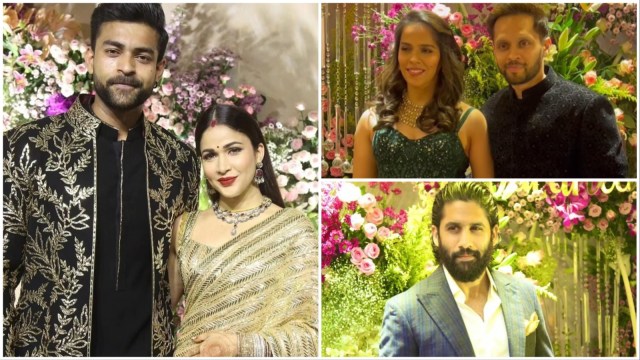 Varun Tej-Lavanya Tripathi host star-studded wedding reception: Naga ...