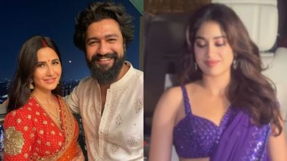 Katrina Chudai Xxx - Vicky Kaushal is missing Katrina Kaif at Diwali party, Janhvi  Kapoor-Shikhar Pahariya arrive together. See pics, videos | Bollywood News  - The Indian Express