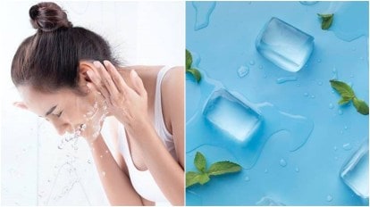 Splashing cold water or rubbing ice cubes: Which is better for