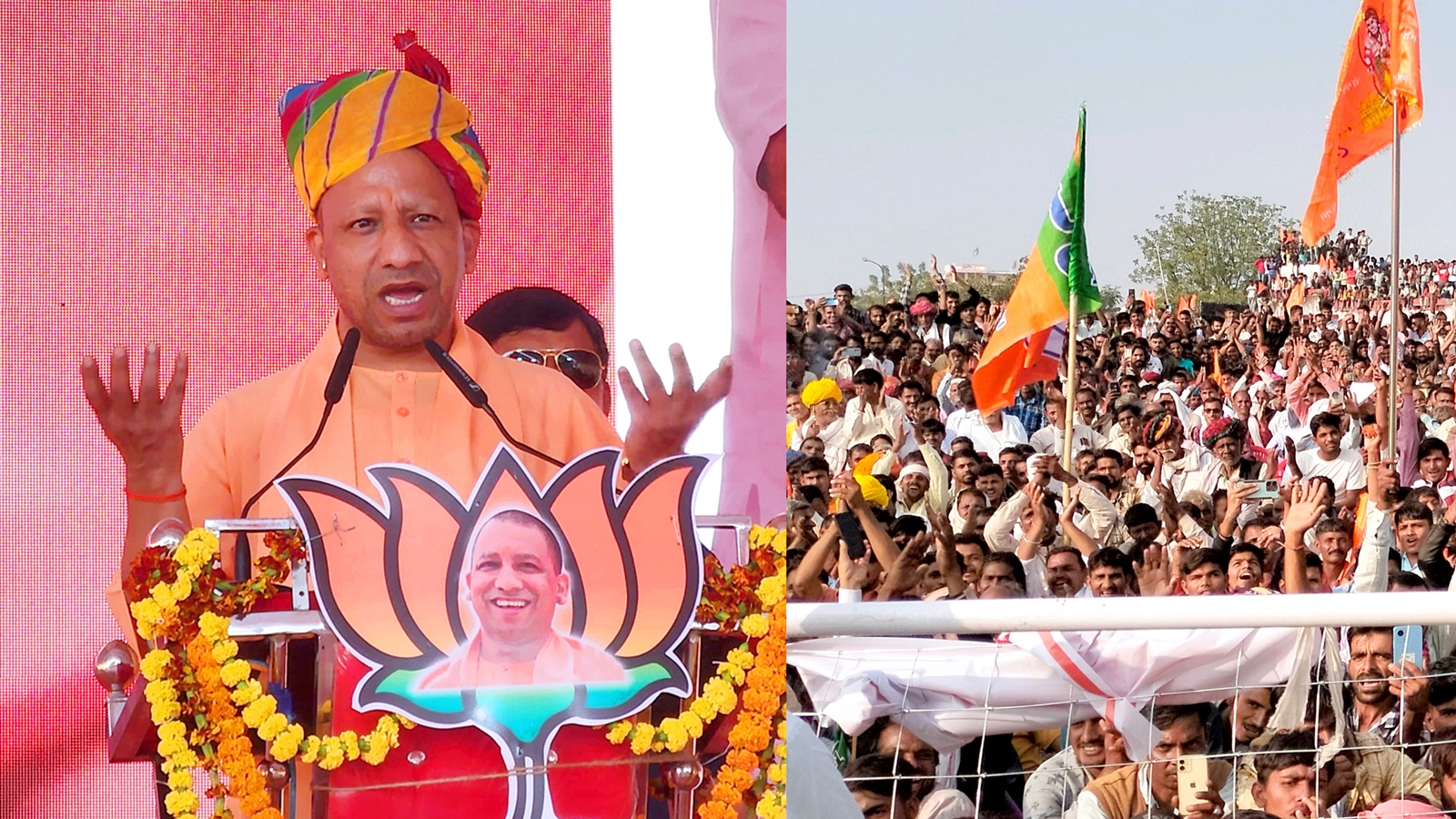 Muslim quota in Telangana unconstitutional: CM Yogi Adityanath ...