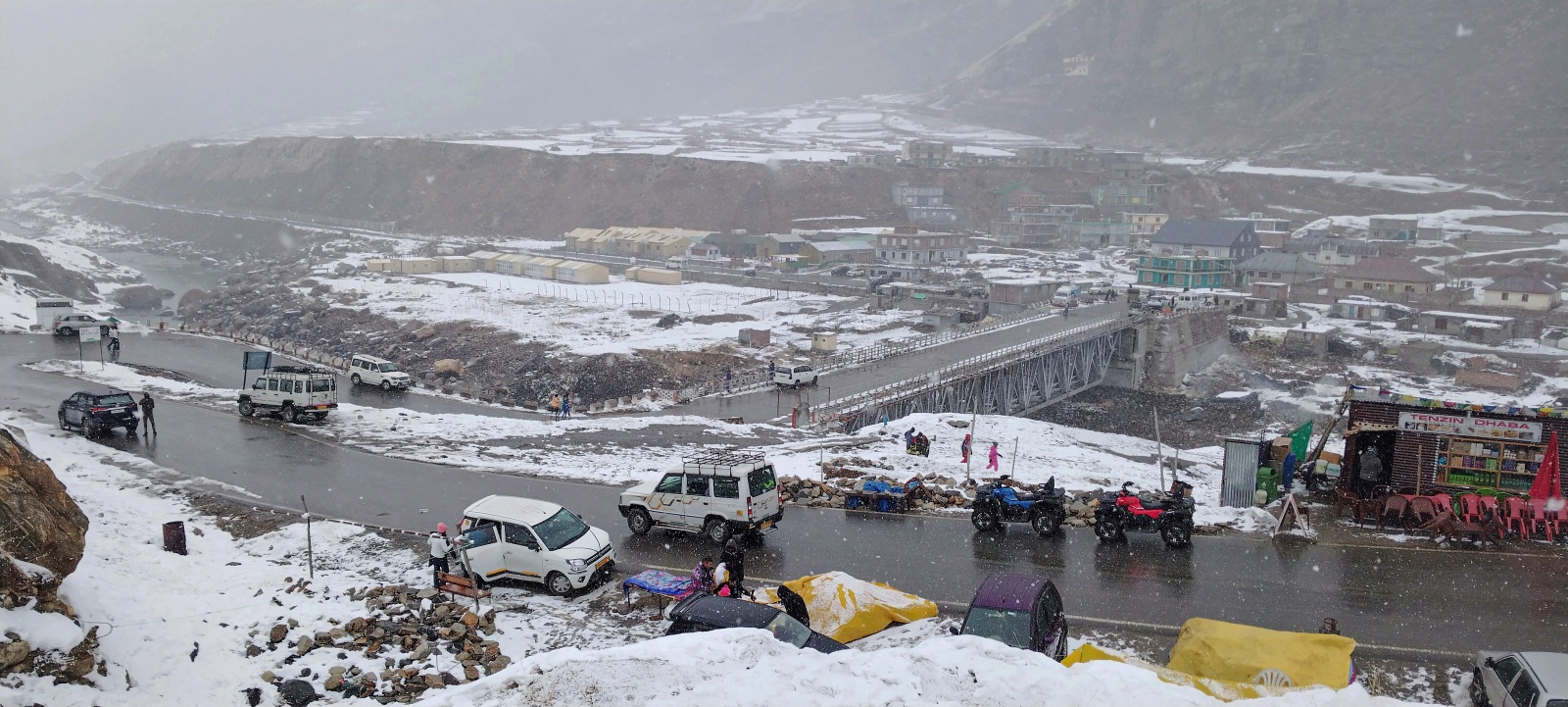 Weather: Snowfall in Lahaul and Spiti