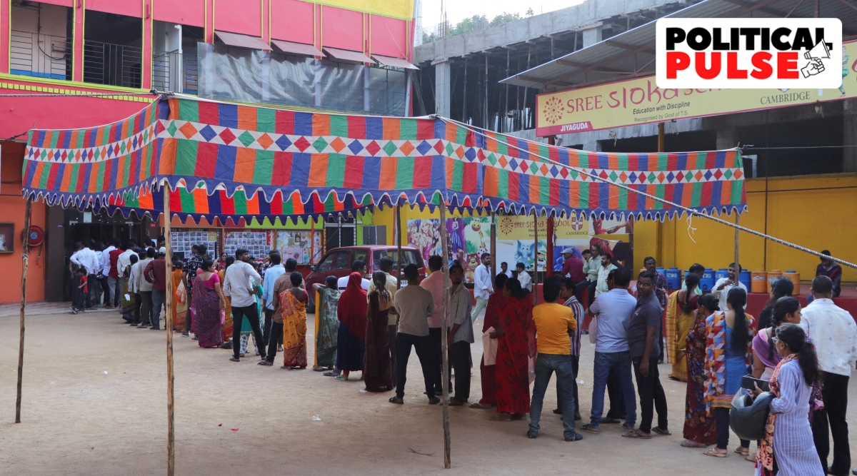 In The Wee Hours Before Telangana Voted A Wave Of A Different Kind From Andhra Side Political