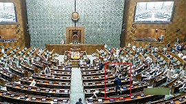 parliament security breach mk stalin