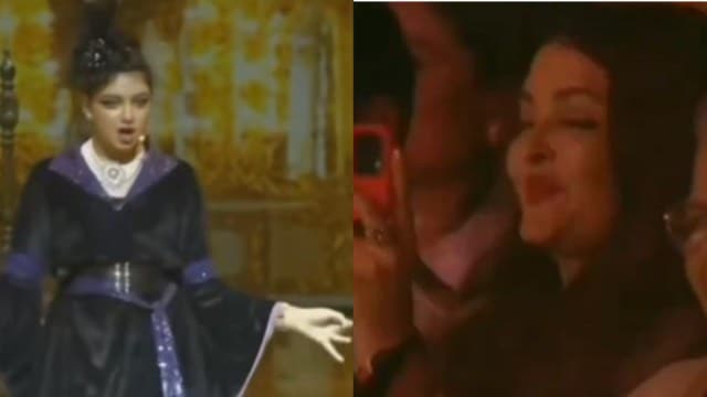 Aaradhya Bachchan- Aishwarya Rai- school annual function