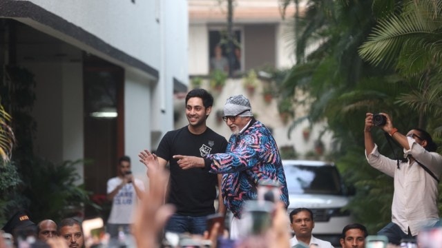 Agastya Nanda joins nana Amitabh Bachchan