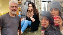 Ajith Kumar, Trisha, and Regina Cassandara reach Azerbaijan for Vidaamuyarchi