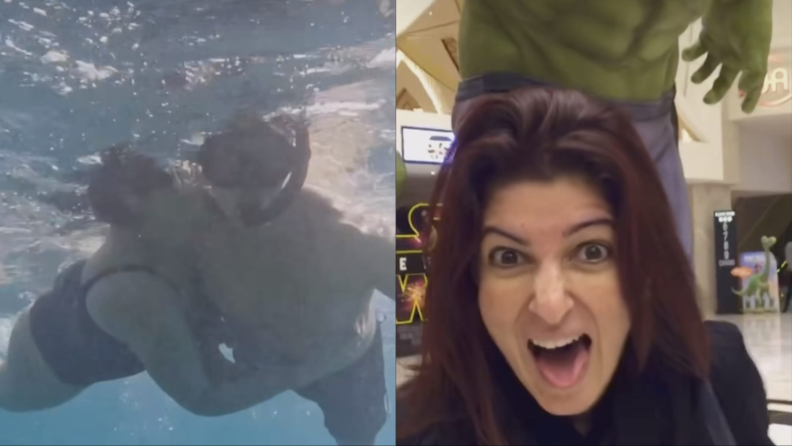 Akshay Kumar, Twinkle Khanna go scuba diving to celebrate her 50th birthday, share underwater kiss. See here | Bollywood News - The Indian Express