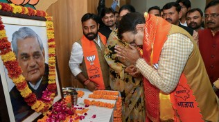 Rajasthan CM Bhajan Lal Sharma, Sharma on good governance day, atal Bihari Vajpayee birth anniversary, govt welfare schemes, Congress, BJP, free medicines in Rajasthan, indian express news