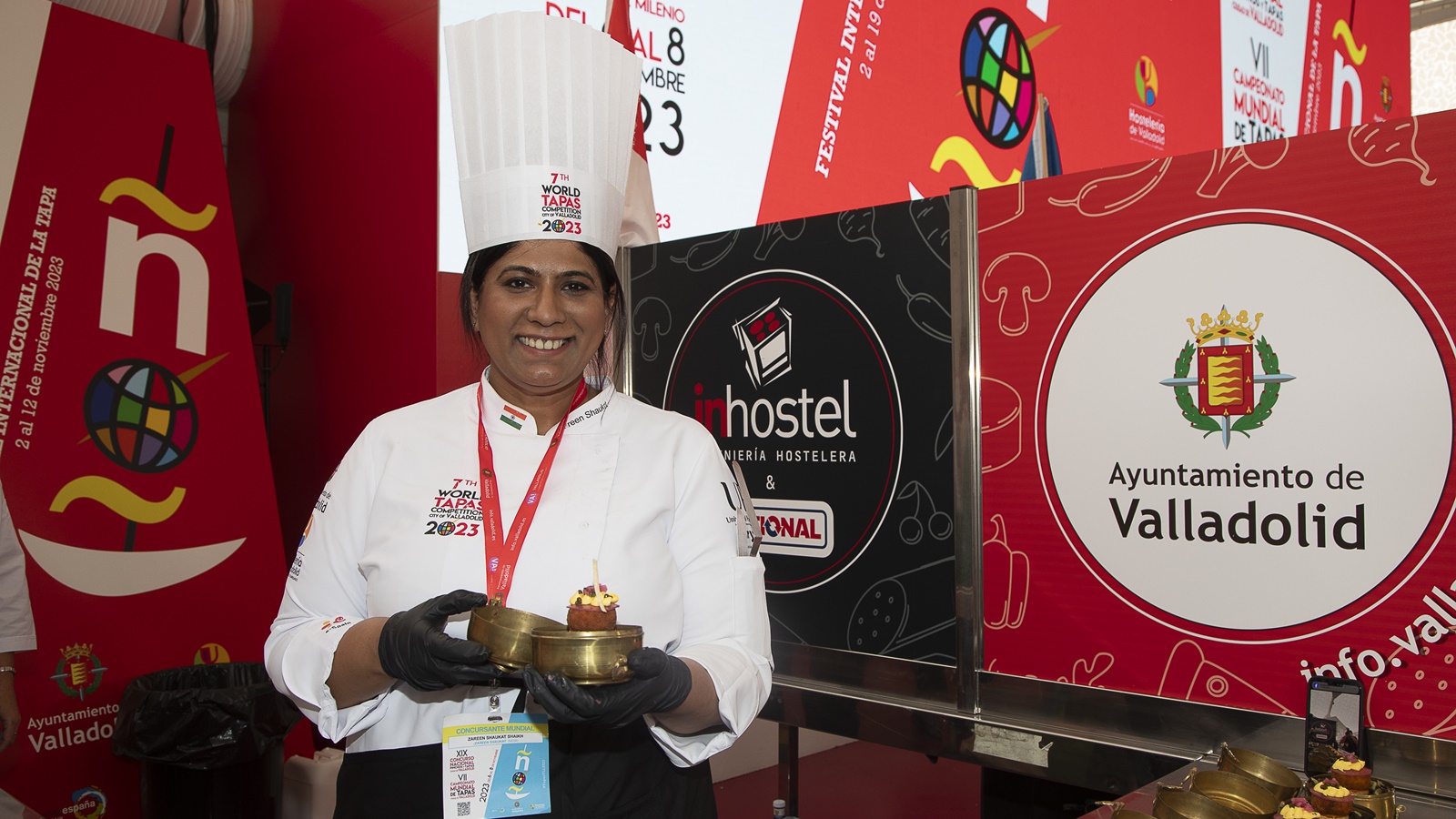 Chef Zareen Shaukat at 7Th World Tapas Competition 2023 (1)