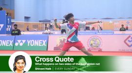 Much of how development of shuttlers from North East is perceived will depend on the progress that Ashmita Chaliha makes on the international Circuit. (BAI)