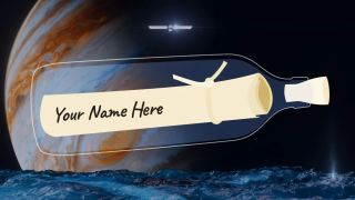 Europa clipper mission name sending