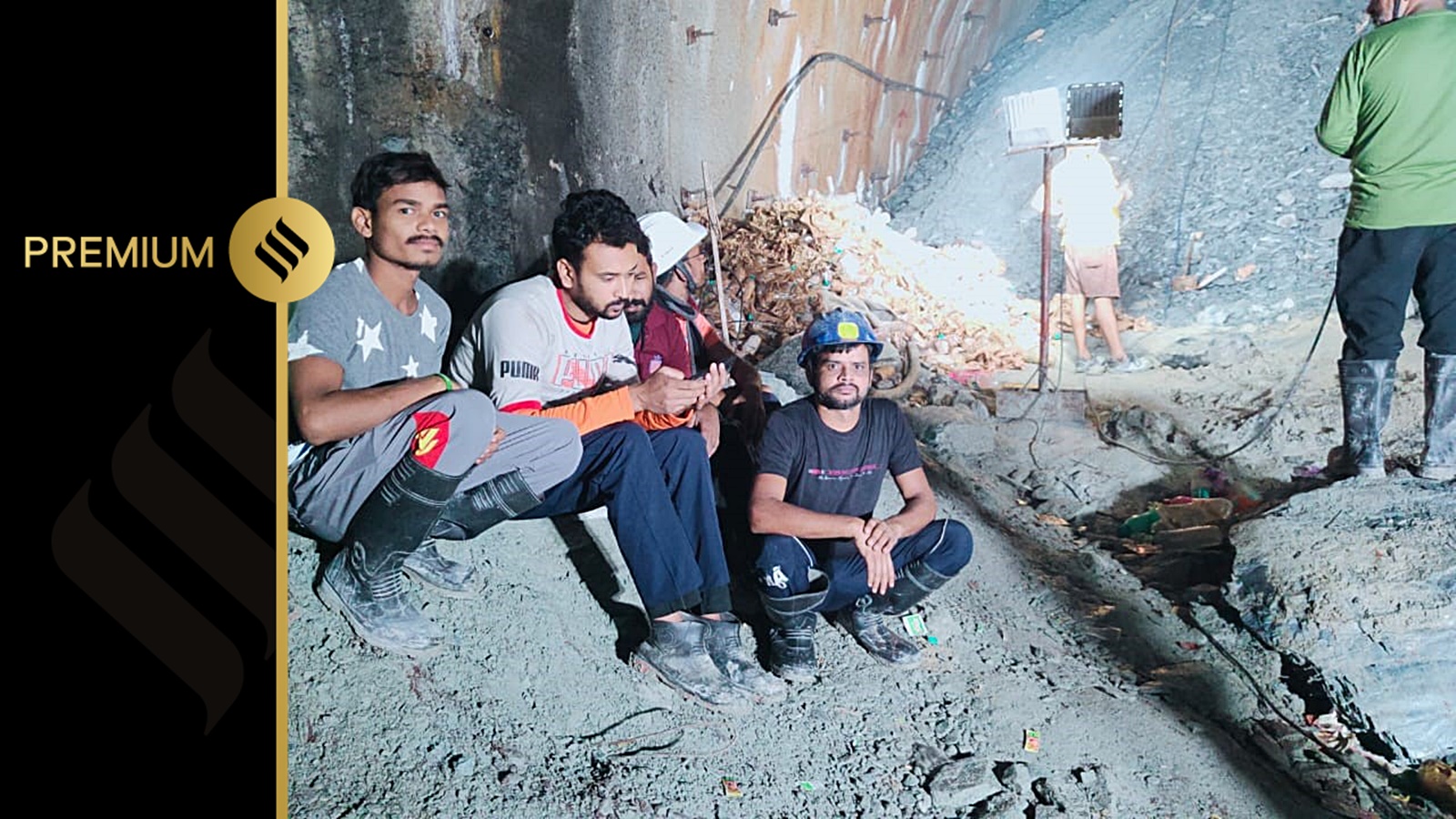 Out after 400 hours in a tunnel: 'I first thought of home… Will I be able  to see my family again?