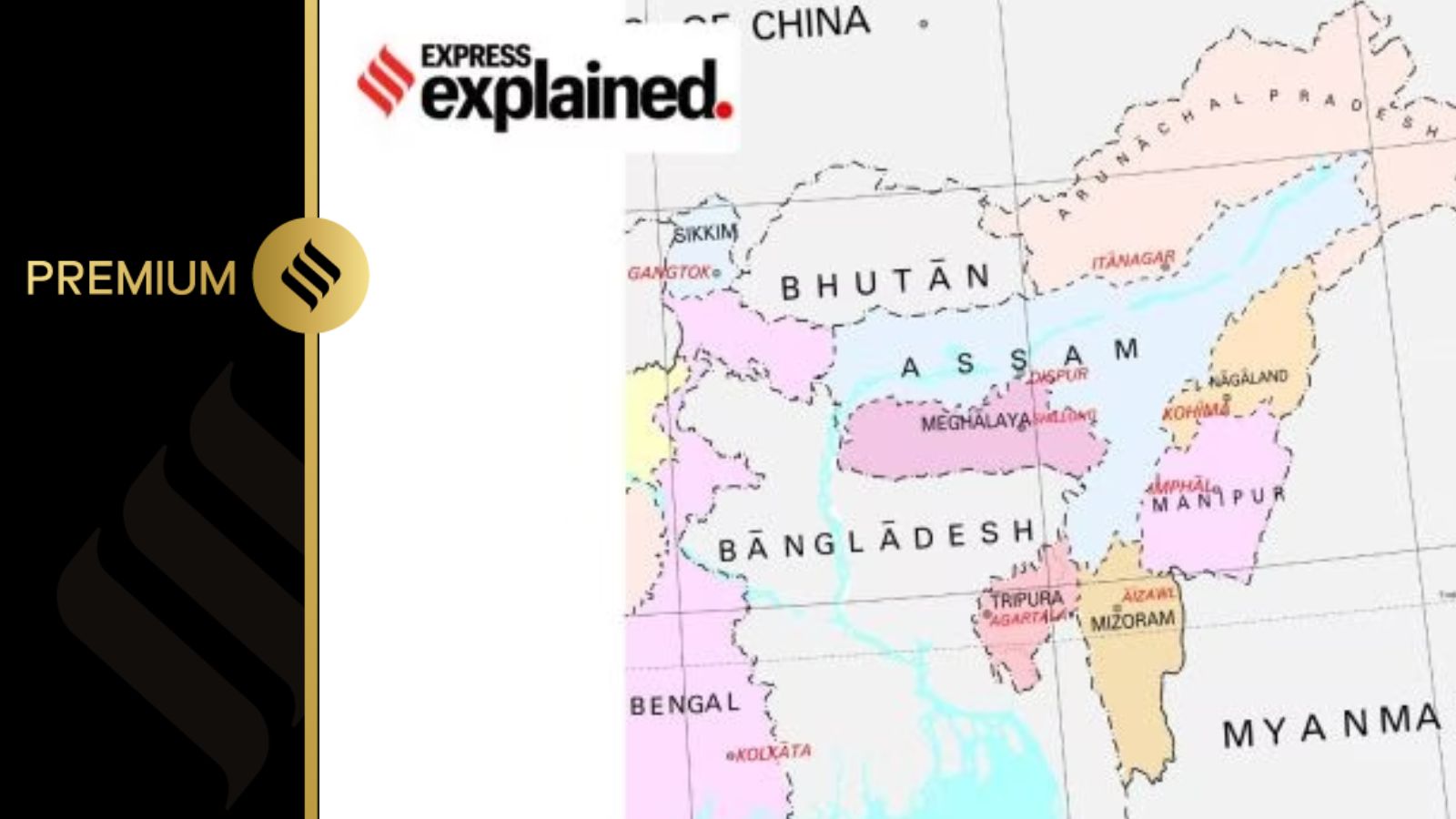 The Northeast was 'invented' via a series of ad hoc decisions aimed at governing the erstwhile frontier region. (Ministry of Home Affairs)