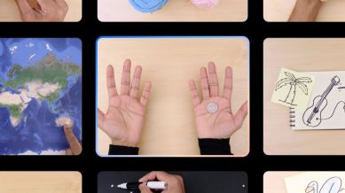 A snapshot of the Google Gemini video