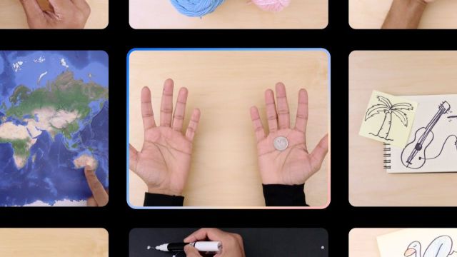 A snapshot of the Google Gemini video