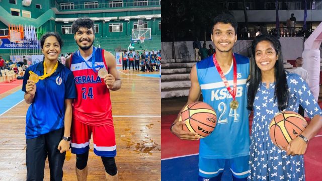 Grima, 28, and Grigo, 25, are leading the Kerala women’s and men’s basketball teams in the national championship. (Express Photo)