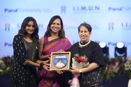 Academy-Award Winning Film Producer Guneet Monga Kapoor Inspires Students at Parul University