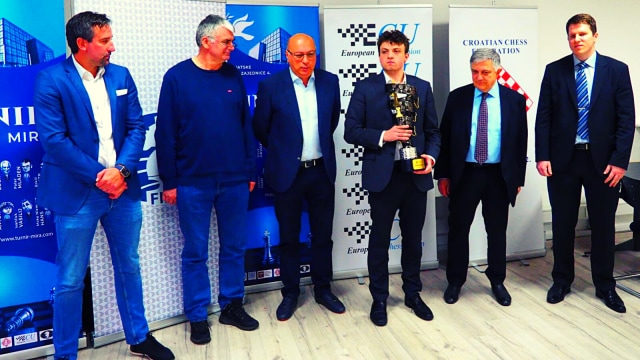 Hans Niemann wins the Tournament of Peace. Photo: Hans Niemann via X