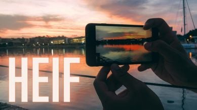 HEIF image format featured
