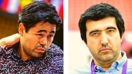 Hikaru Nakamura has been accused of cheating by Vladimir Kramnik.