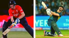 Two of world's brightest big-hitting prospects -- Harry Brook (LEFT) and Travis Head -- with a base price of Rs 2 crore will be the first two names to go under the hammer. (PHOTOS: AP, PTI)