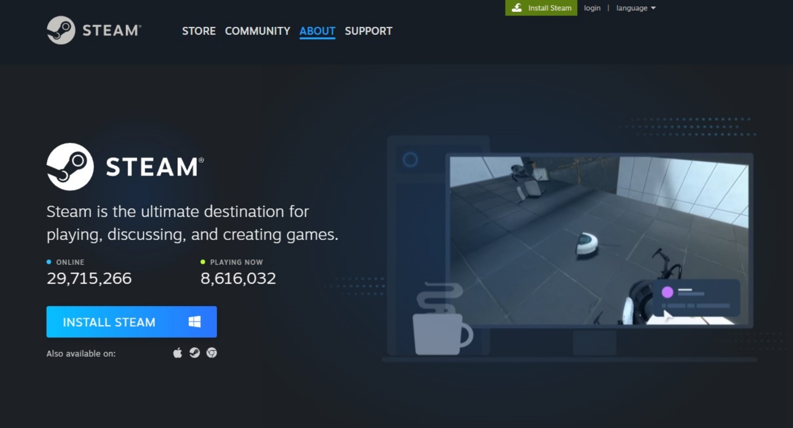 Steam, The Ultimate Online Game Platform